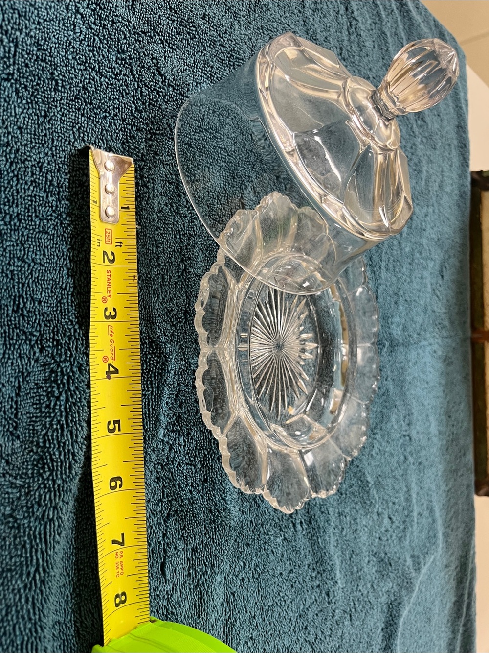 Crystal serving dish - Picture 2 of 3